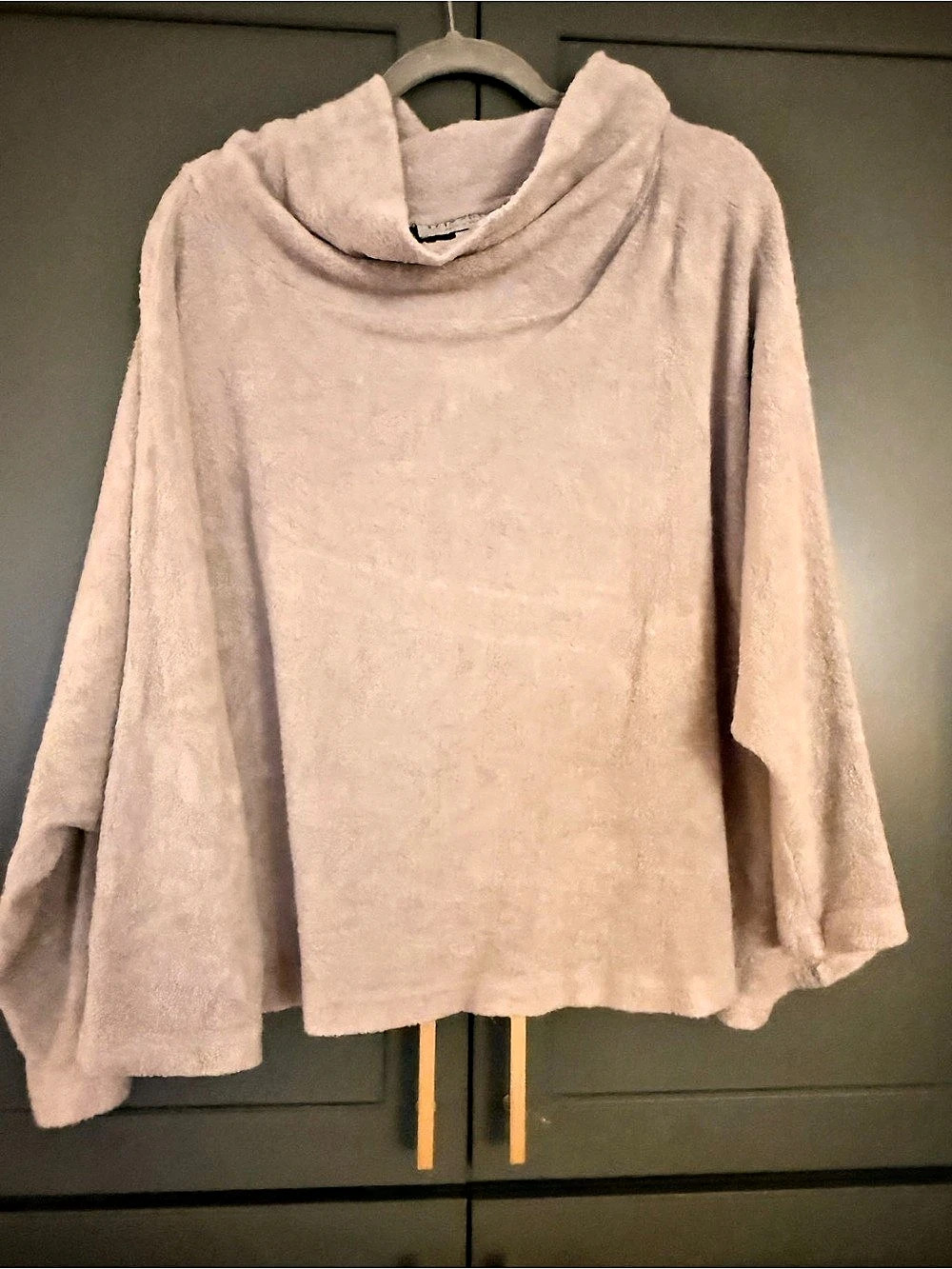 Bryn Walker 7569K-85A Cowl Neck Tunic in Pink XXL Like New